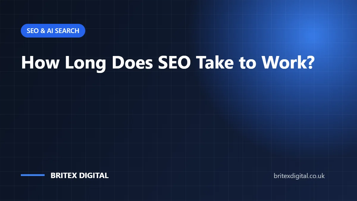 How Long Does SEO Take to Work? A Realistic Month-by-Month Timeline